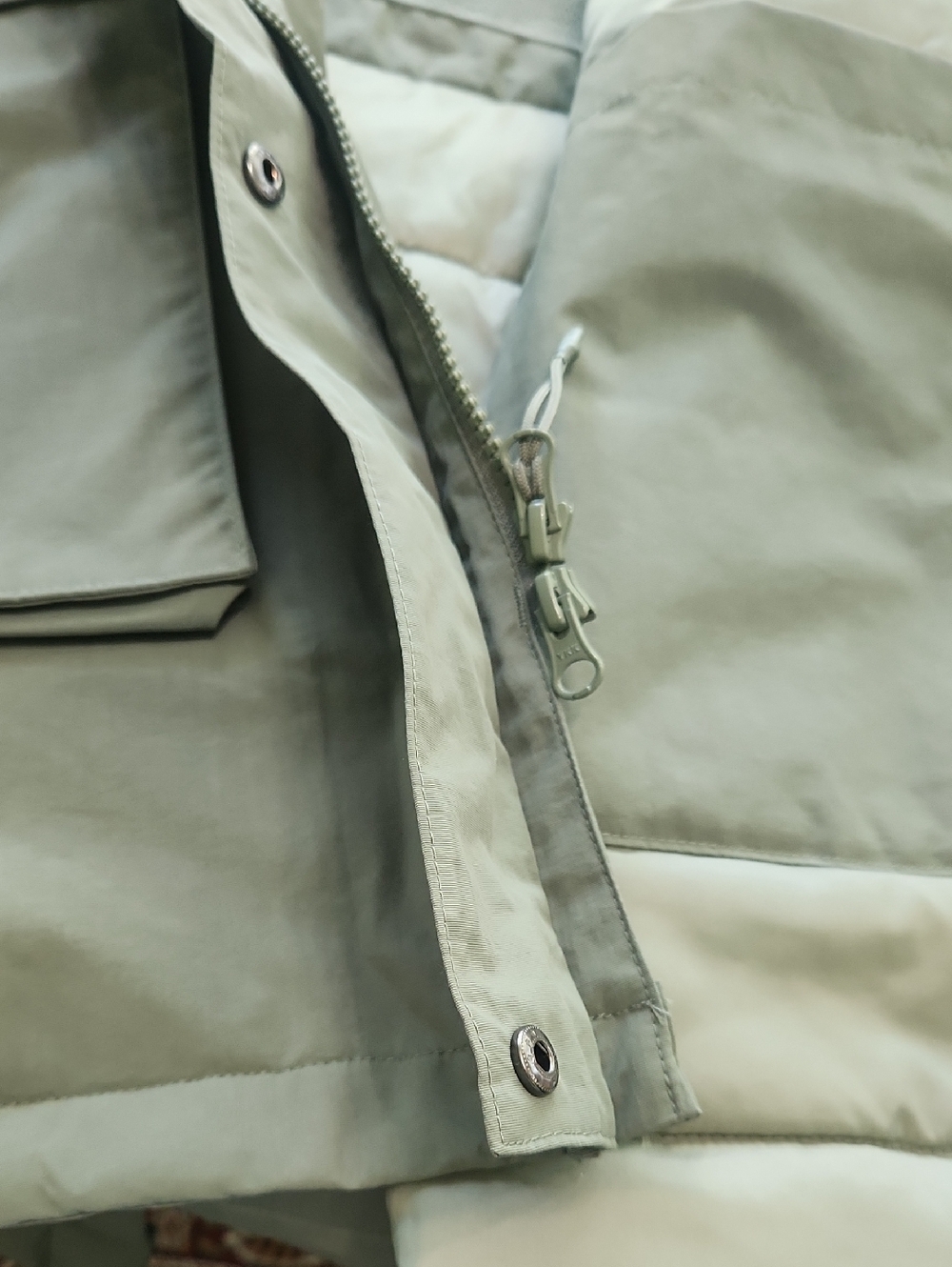 Lands' End Squall Waterproof Insulated Hooded Winter Parka Coat Spruce Green 2X - Picture 11 of 17